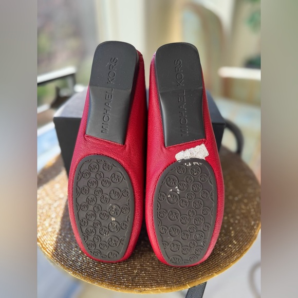 Michael Kors Red-Orange Shoes Size 7 - Picture 6 of 10